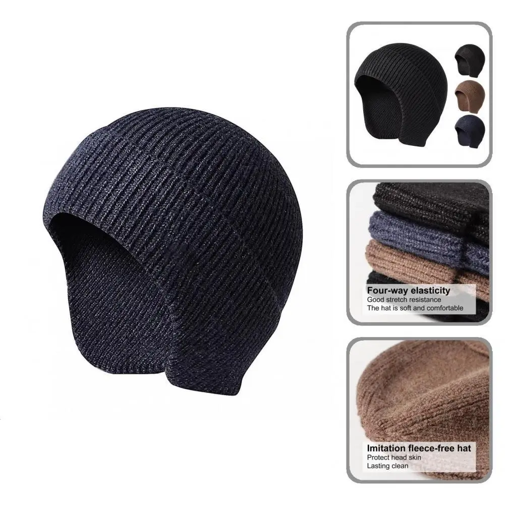 

Skull Caps Skin-Friendly Knitted Windproof Comfortable Knitted Skullcap