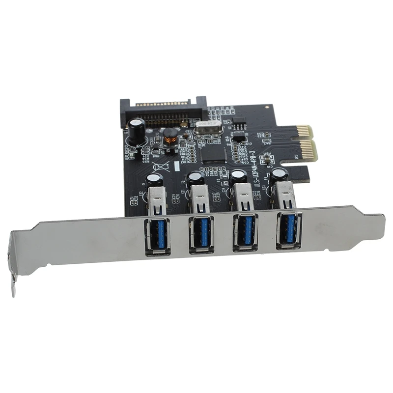 4 Порты и разъёмы для суперскоростного 3 0 PCI Express контроллер карты адаптер 15 pin SATA