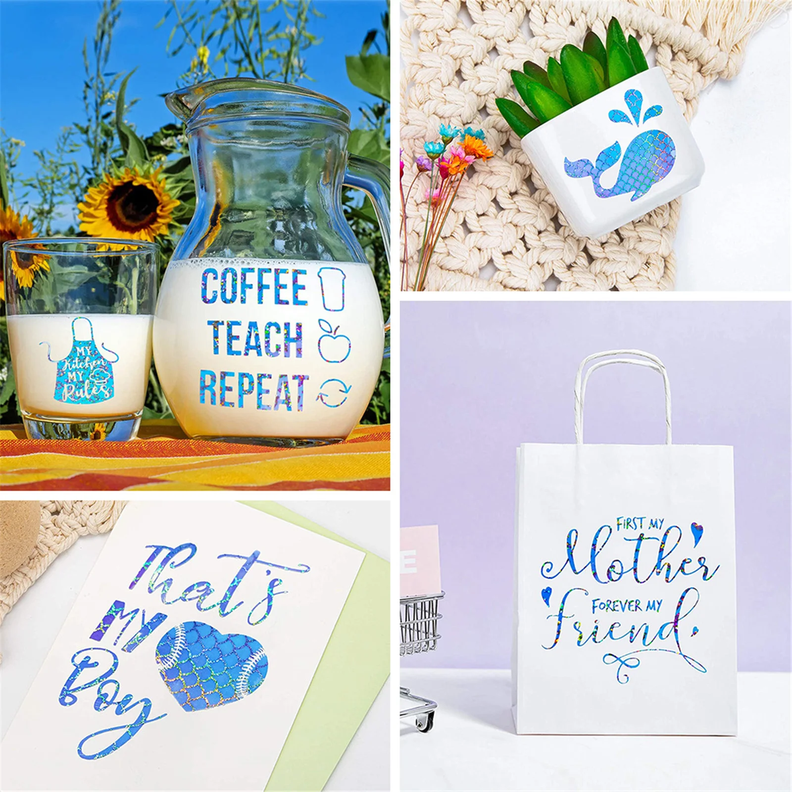 

Lettering Membrane Fish Scales and Leopard Print Gradient Self-Adhesive Sticking to Car and Wall Home Decoration LBE