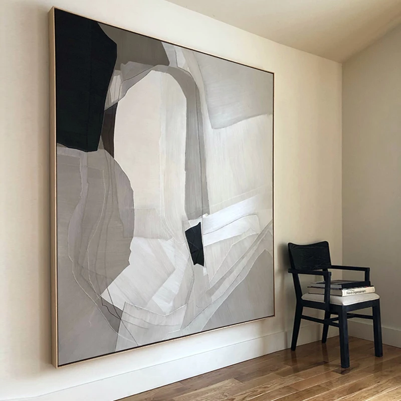 Большая оригинальная абстрактная картина маслом 100% ручная роспись холст