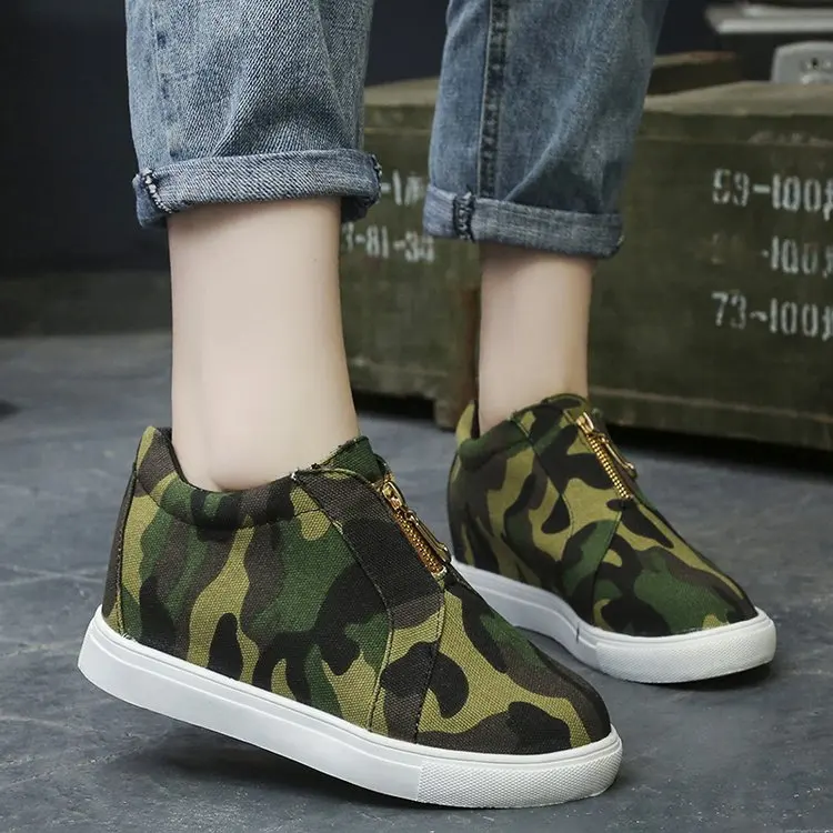 2020 новый унисекс без шнуровки Женские кроссовки размера плюс 43 армийский