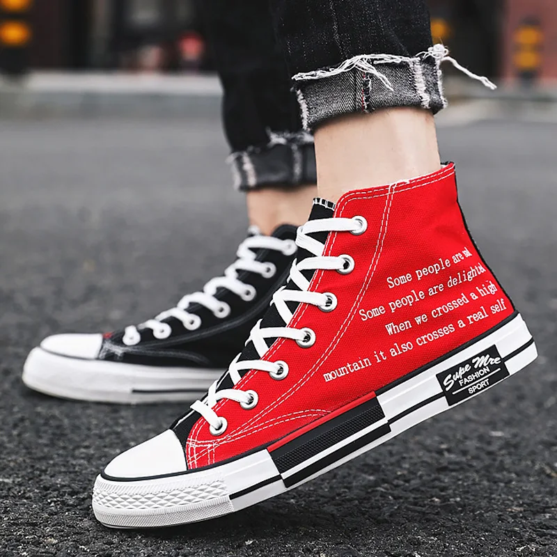 

Canvas Shoes Men Sneakers 2022 Autumn Sneakers Designer Mens High Top Shoes Casual Sneakers Sport Shoes Boys Comfort Espadrilles