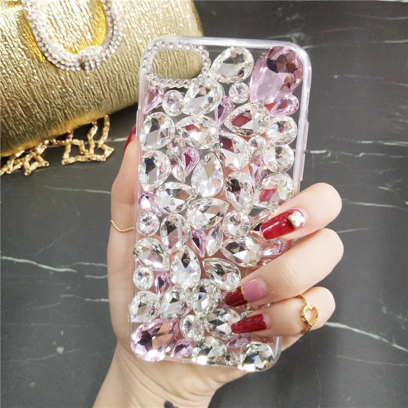 

Sunjolly for Samsung Galaxy A02S Case A20 A30 A20E A50 A40 A70 A70S A60 A80 A90 A12 A10S A20S Phone Case Diamond Cover coque