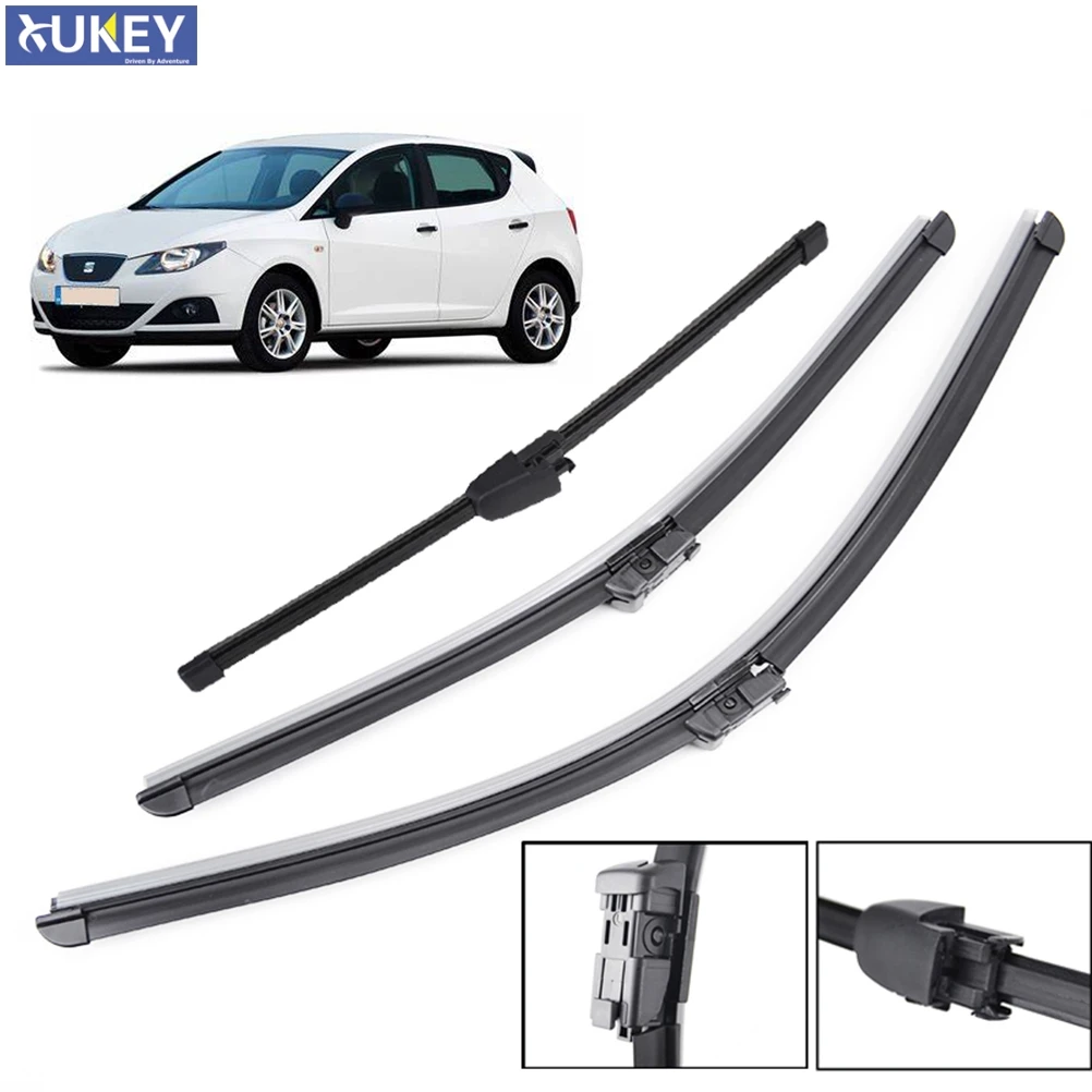 Щетки стеклоочистителя Xukey для Seat Ibiza Coupe 6J Hatchback 2017 2016 2015 2014 2013 2012 24 16 13 дюймов