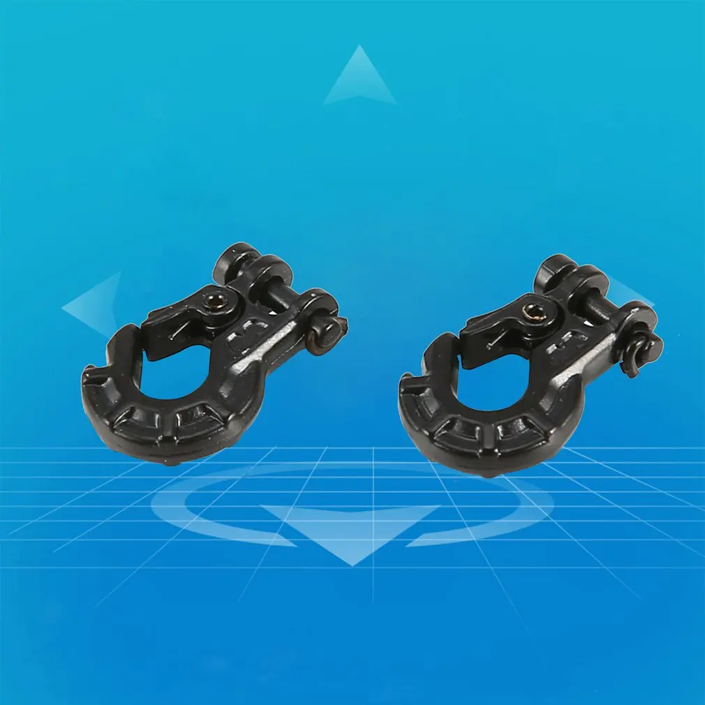 2 шт. металлический Премиум прицеп RC крючок для лебедки 1/10 RC4WD предупредить