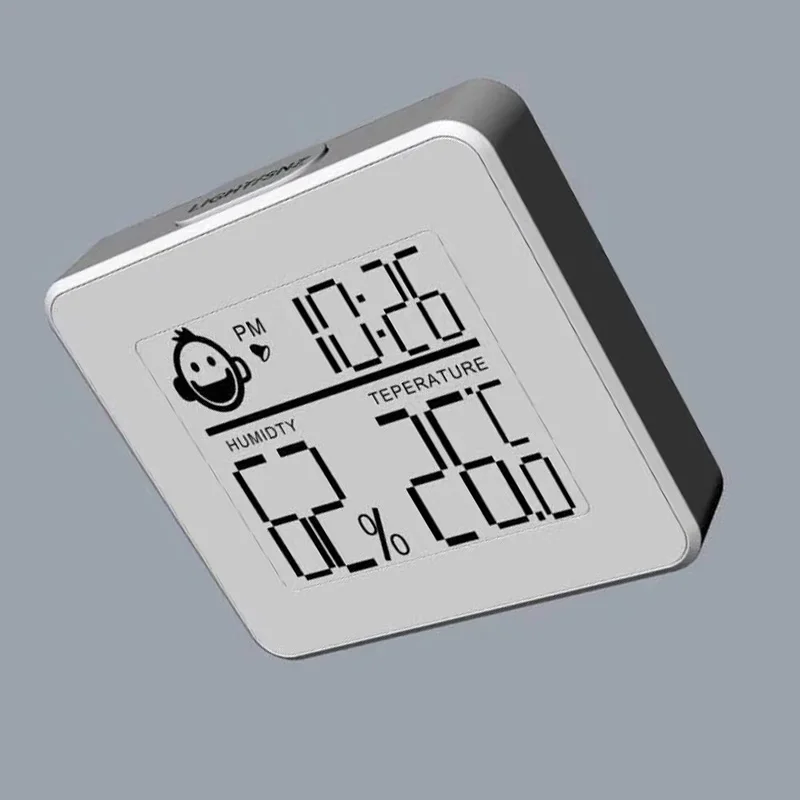 Home Humidity Monitor With Indoor Thermometer Digital Hygrometer W/ Alarm Clock Weather Stations New |