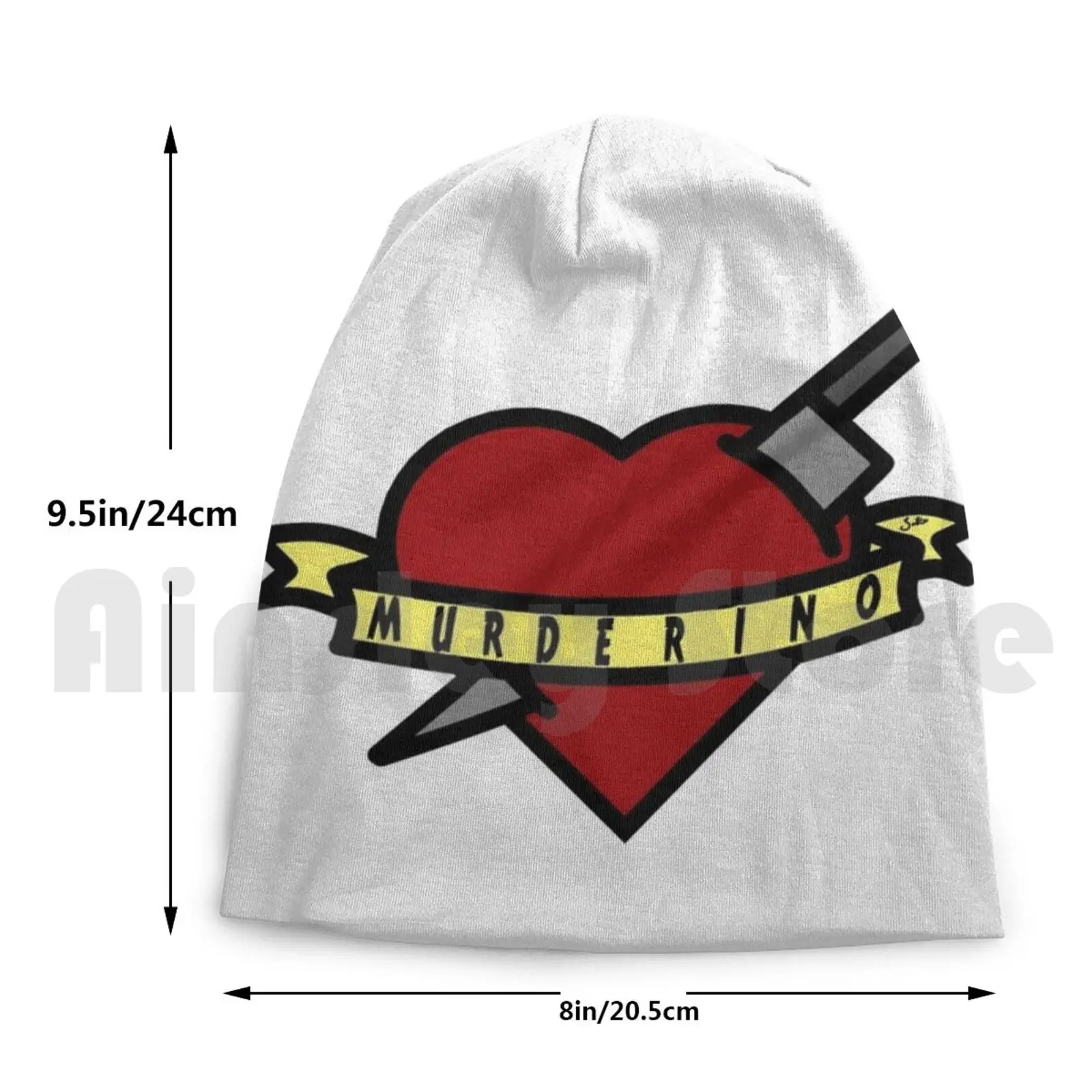 

Murderino Heart Beanies Knit Hat Hip Hop Mfm My Favorite Murder Ssdgm Stay Sexy And Dont Get Murdered