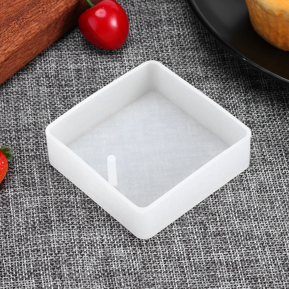 Square Воск для ароматерапии силиконовые формы DIY ароматический гипс пластырь DIY пластырь форма для мыла свеч - Цвет: Square