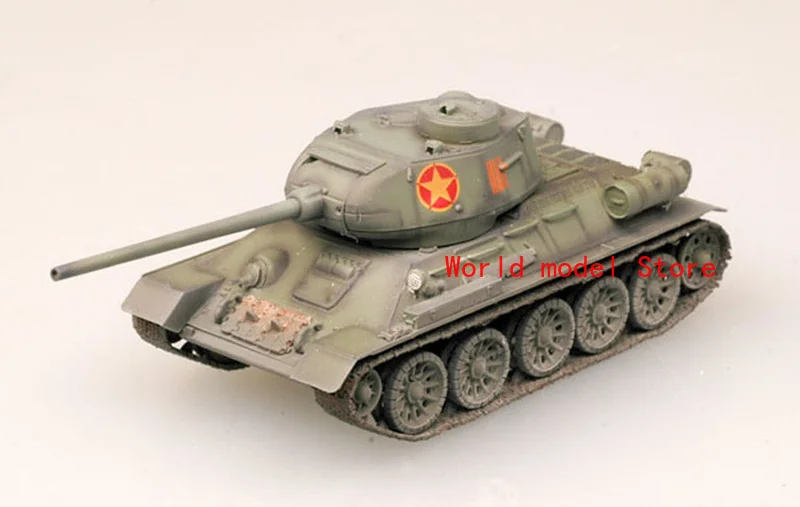 Легкая модель 1/72 вьетнамская армия T-34/85 танк пластиковый #36274 | Игрушки и хобби