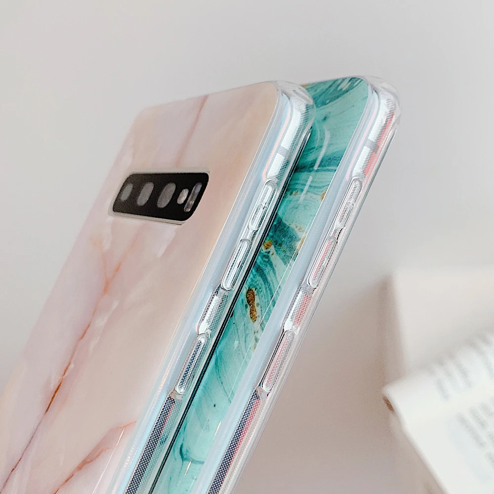 Чехол-накладка LOVECOM для Samsung A51 A50 Note 10 Pro S8 S9 S10 Plus мягкий чехол с полным покрытием