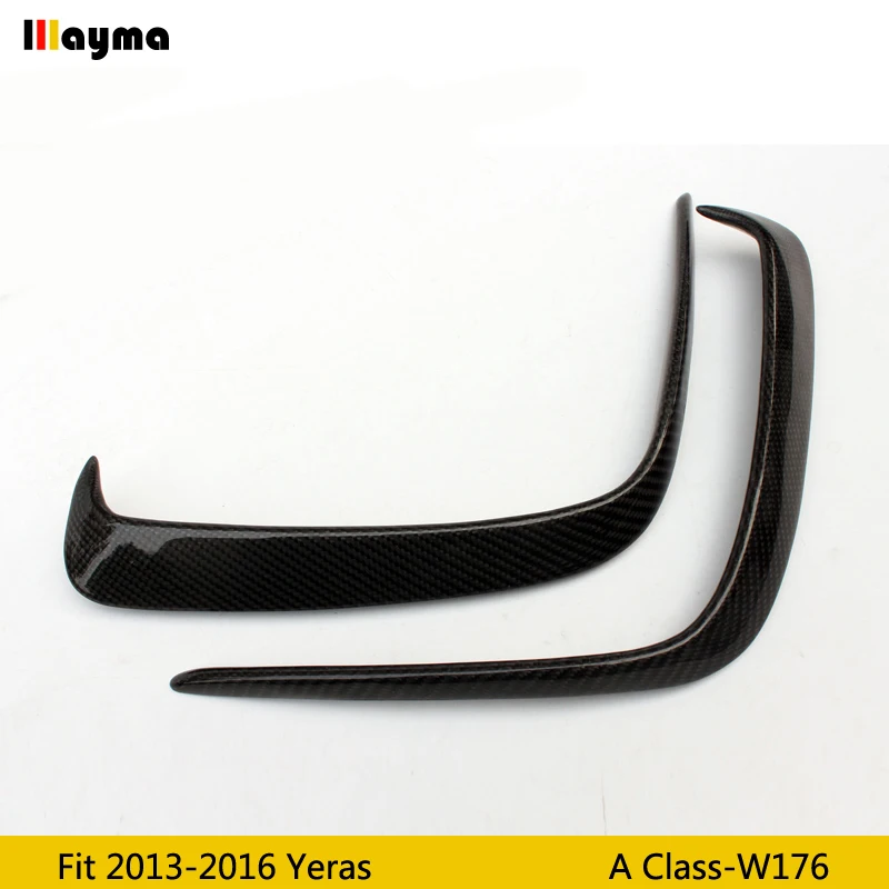 Сплиттер для заднего бампера из углеродного волокна спойлеры утинка Benz A