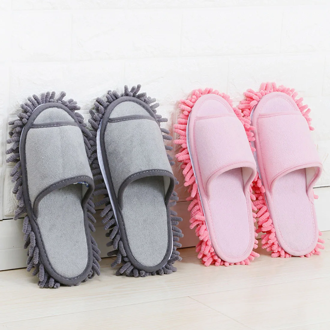 Новинка тапочки для чистки пола мягкие домашние Швабра обувь уборки