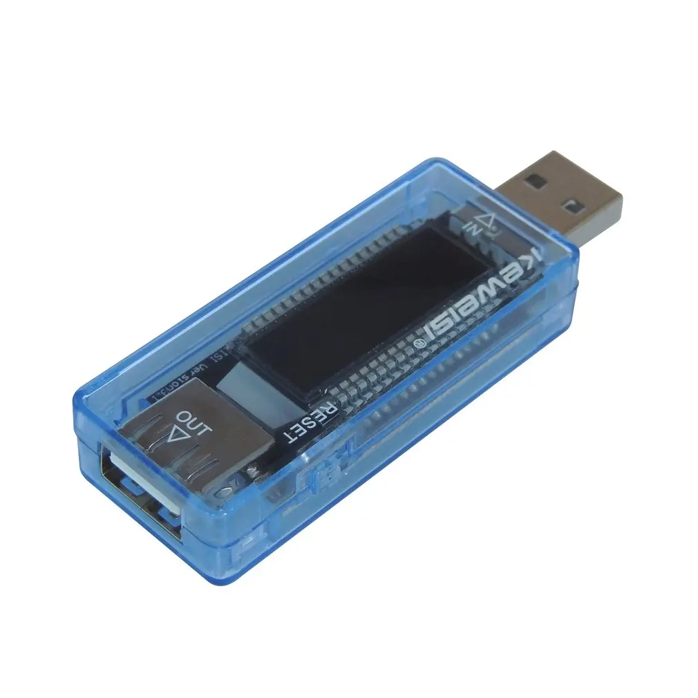 Портативный USB-тестер с ЖК-экраном 0 91 дюйма | USB-хабы