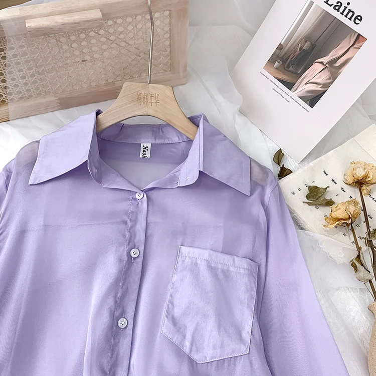 Дешевая оптовая продажа 2021 лето осень модная повседневная женская блузка для