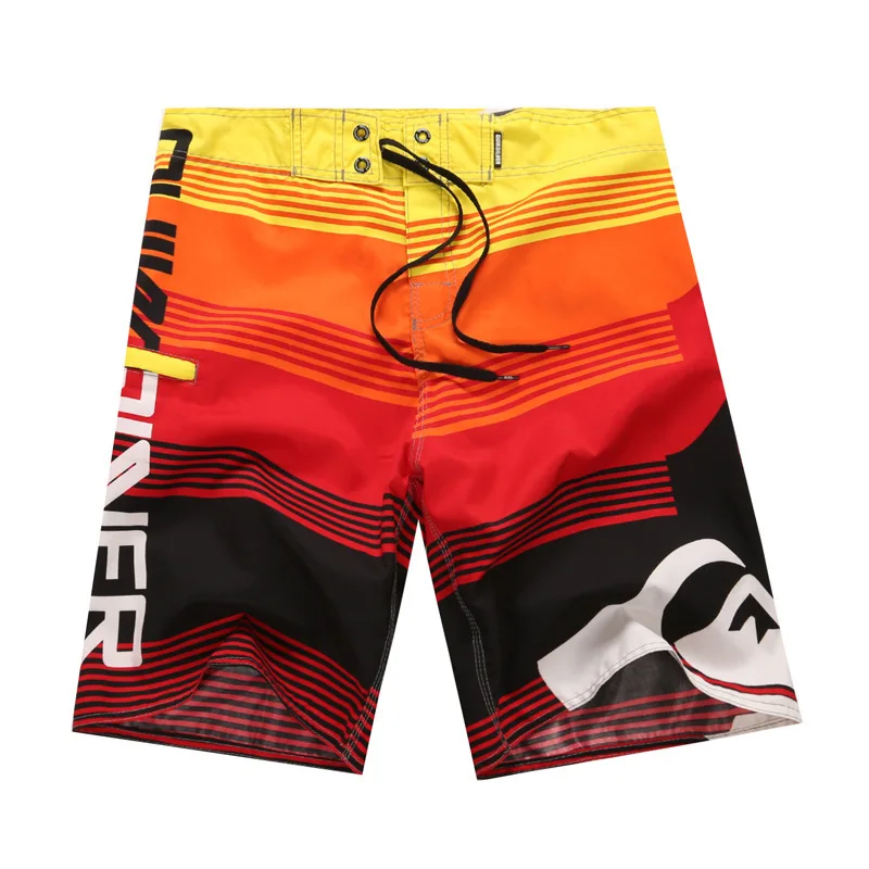 

2021 New men's swimming trunks swimming board shorts beach running shorts Surfing Bermuda board shorts swimsuit beach pants leis