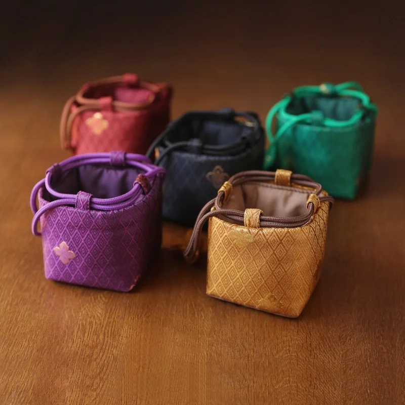 

Cutlery Bag Coffee Storage Bag Cotton Thickened Storage Travel Bag Leaf Pot Tea Cup Tea Set Cloth Bag Teapot Small Cloth Bag