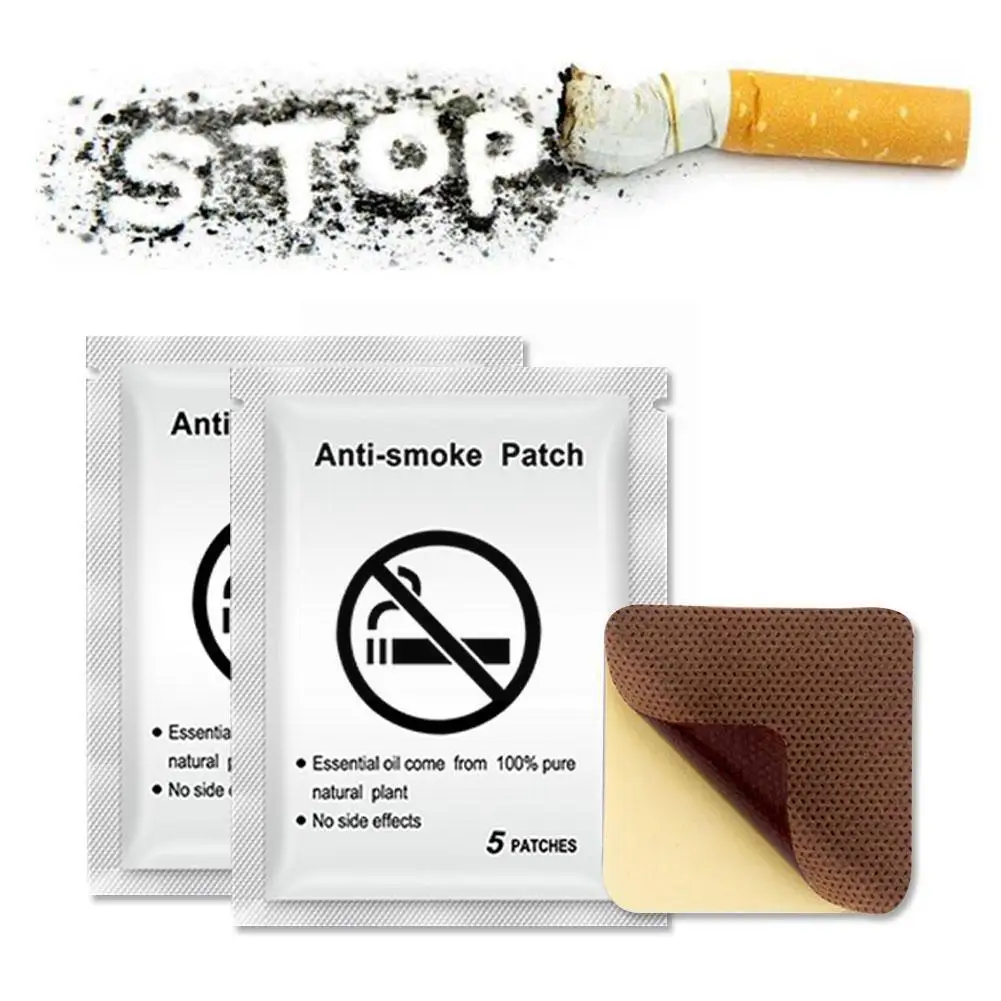 

5 Pcs Stop Smoking Anti Smoke Patch For Smoking Cessation Patch 100% Natural Ingredient Quit Smoking Patch Z6j3