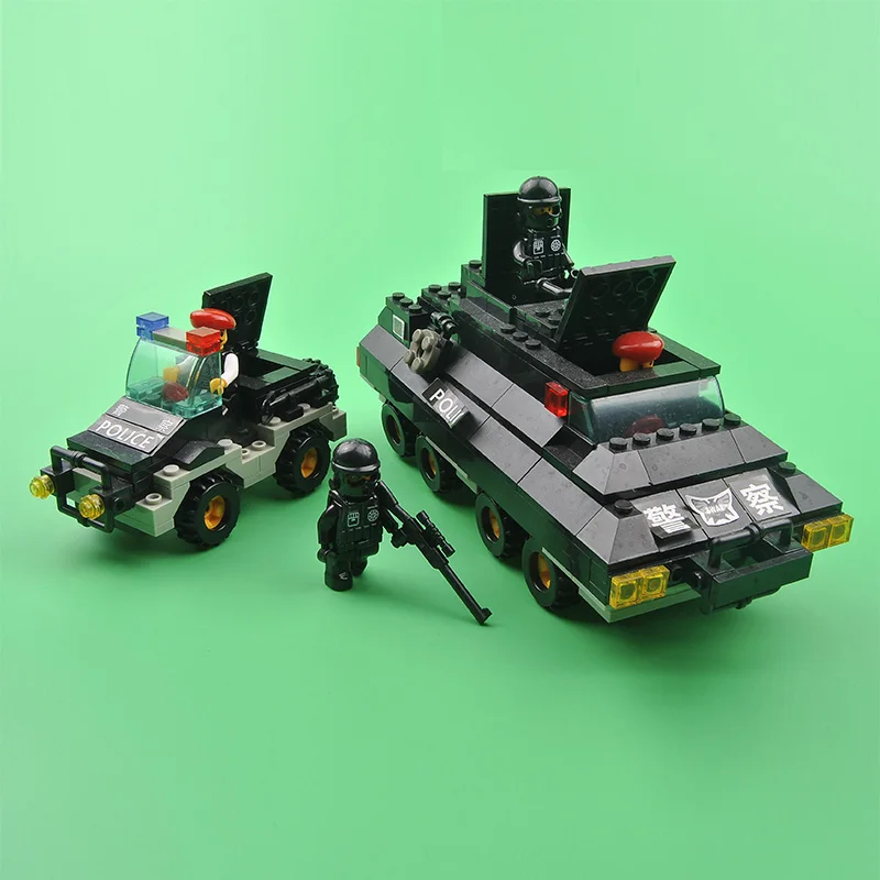 Swat полицейская команда городской автомобиль бронированный грузовик командный