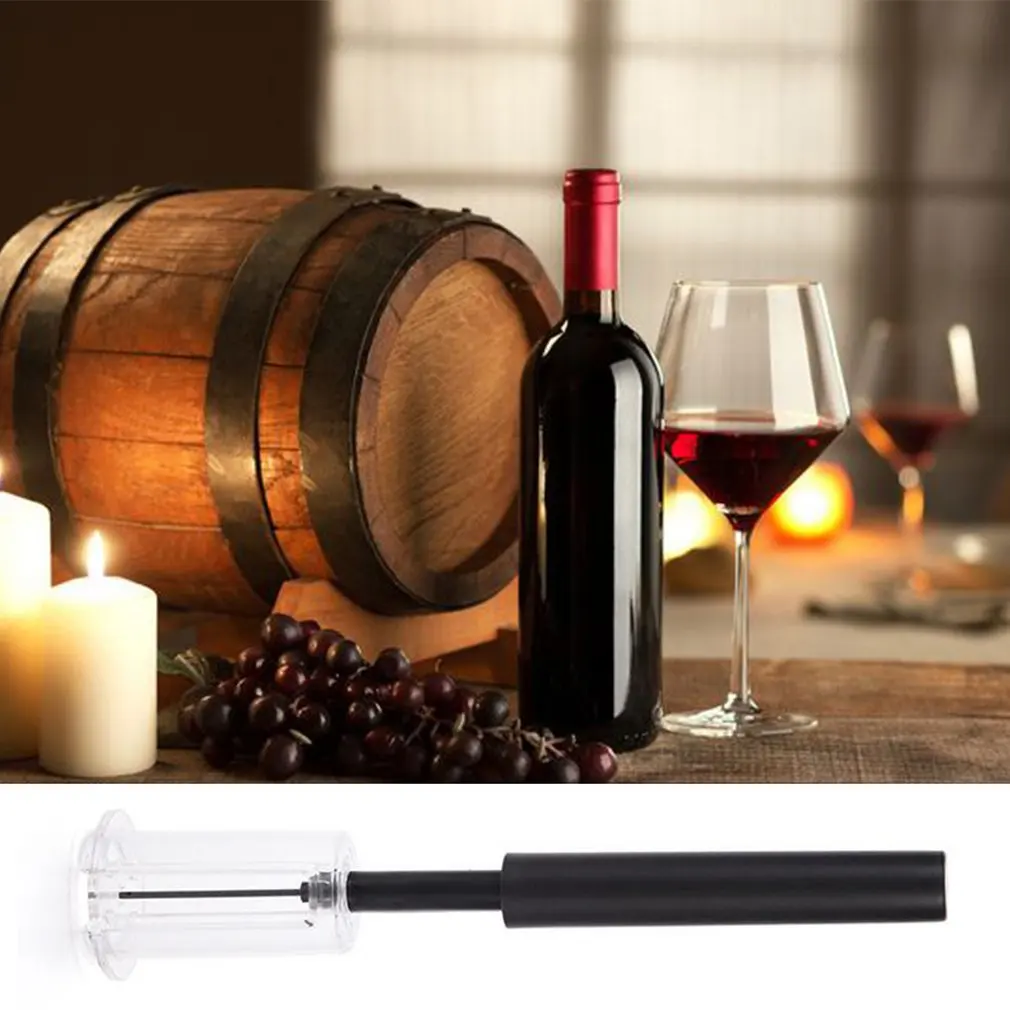 

Red Wine Pressure Needle Opener Air Pressure Wine Type Bottle Opener Stainless Steel Bottle Pumps Corkscrew Cork Out Tool