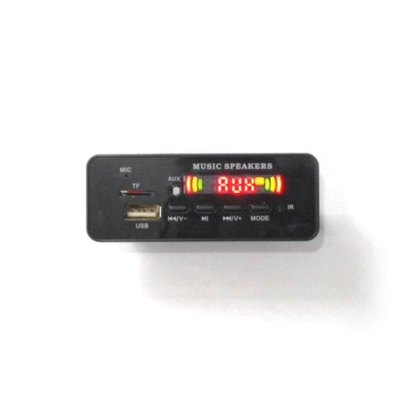 DC 12V Bluetooth 5 0 автомобильный комплект MP3 декодер плата аудио модуль USB TF FM радио AUX