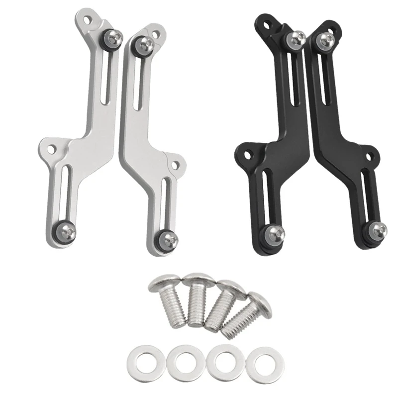 

for Honda CB500X 2013-2016 Motorcycle Windsn Bracket Aluminum Alloy Windsn Adjusters Airflow Adjustable(Black)