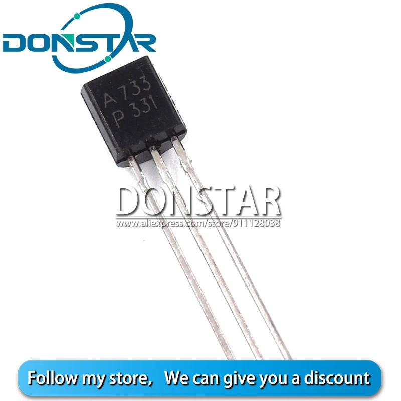 100 шт. 2SA733 A733 TO92 TO-92 триодный транзистор новый и оригинальный