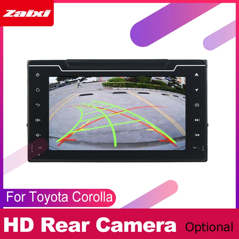 ZaiXi android автомобильный dvd gps мультимедийный плеер для Toyota Corolla 2016 ~ 2019 Навигатор