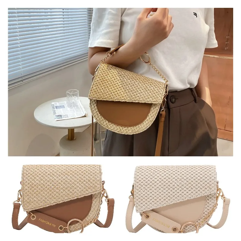 

women's handbags fashion purse for women bag fashion casual straw bag wholesale custom