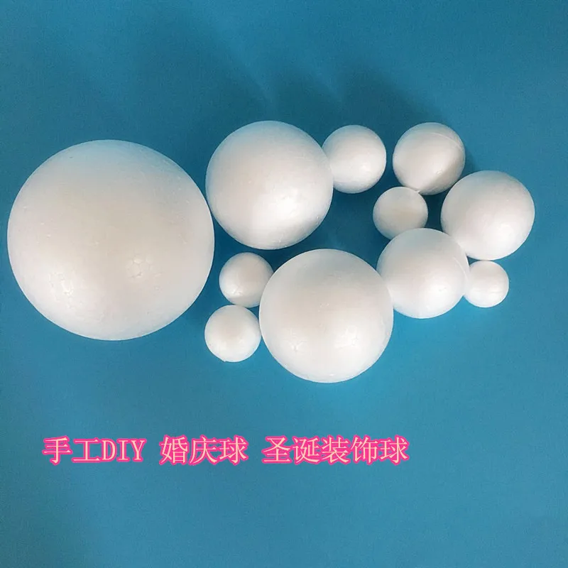 

Styrofoam Balls 7cm/40pcs ,Solid Polystyrene Pastel Foam Beads ,DIY Christmas Party Wedding Supplies, Birthday Party Decorations