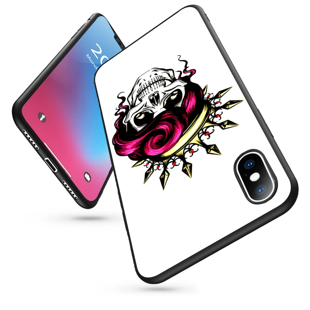 Чехол из ТПУ для iPhone 11 Pro Max X 5S 6 6S XR XS 7 8 Plus чехол Nokia светильник Led силиконовый