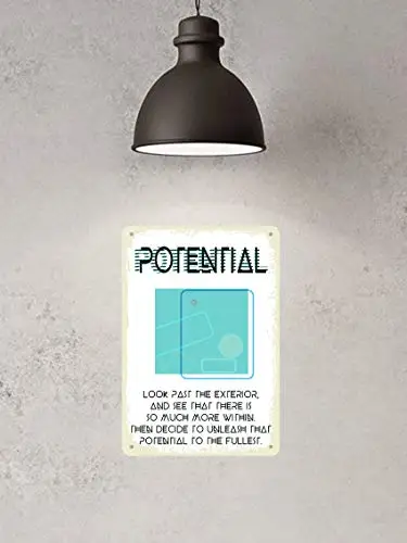 Potential-Look Past The Exterior and See That There is So Much More Within Then Decide to Unleash That Potential to The Fullest