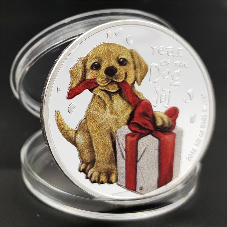 Памятные монеты с изображением австралийского зодиака животное телец лошади