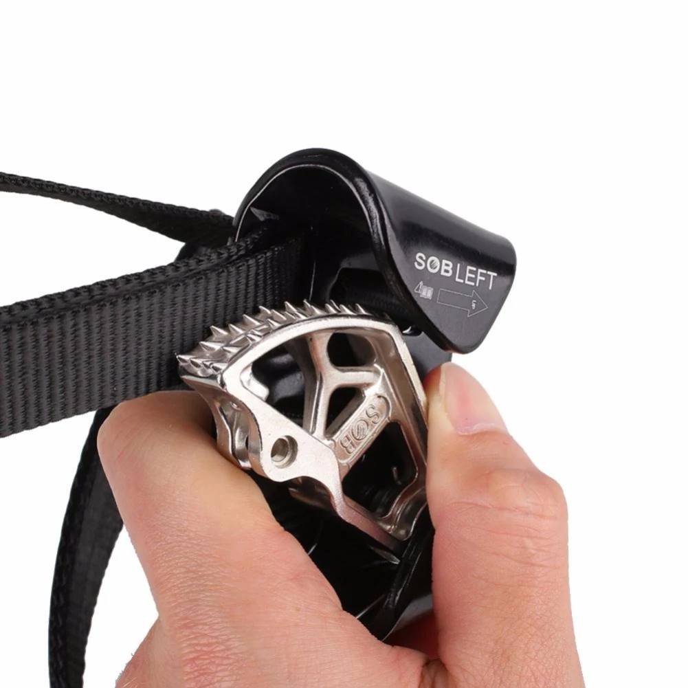 

Left/Right Foot Ascender Riser Rock Climbing Mountaineering Safety Equipment