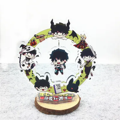 15 Аниме My Hero Academy брелок Midoriya Izuku Ochaco Uraraka Bakugou Katsuki Todoroki Shoto Милый Забавный акриловый брелок для ключей - Цвет: 15