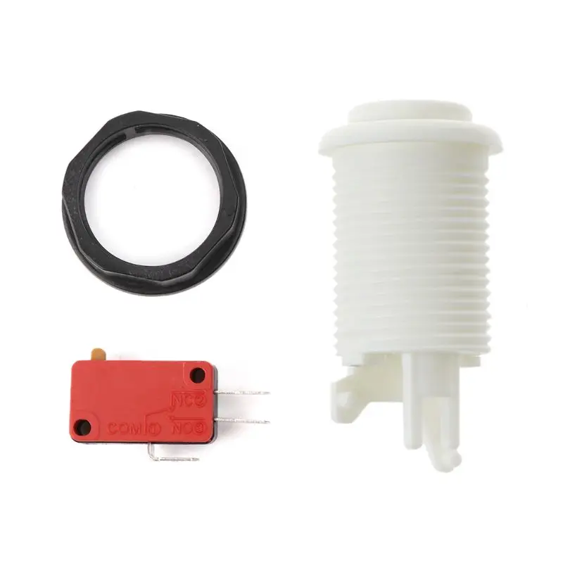 28 мм круглая аркадная кнопка американский стиль три фута микро переключатель для