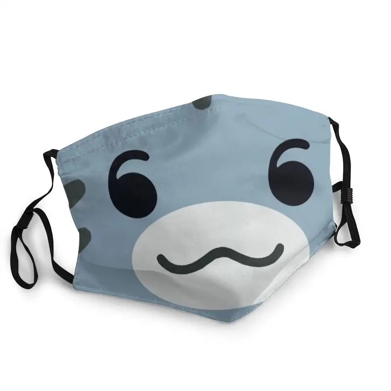 

Маска для лица для мужчин и женщин, пылезащитный респиратор с мультяшными животными, пересечение животных, пылезащитный чехол