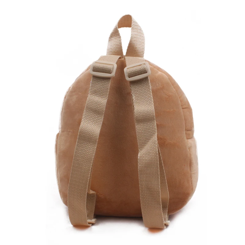 Милый Детский плюшевый школьный рюкзак с мультипликационным принтом для