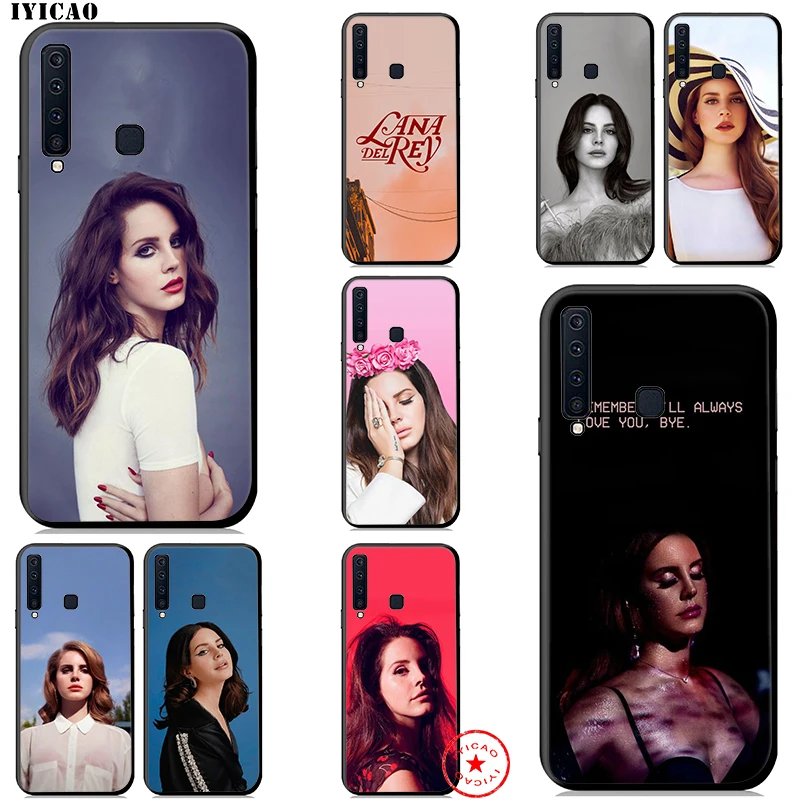 Мягкий чехол IYICAO Lana Del Rey Singer для samsung Galaxy A9 A8 A7 J6 A6 Plus 2018 A3 A5 2016 2017 Силиконовый ТПУ |
