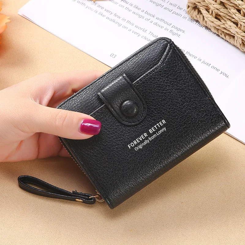 Женский кошелек 2021 дамские короткие кошельки клатч для денег маленький складной