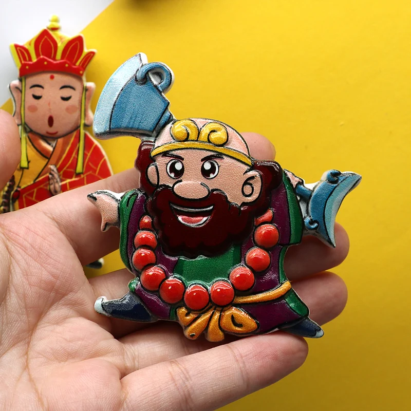 Китайский шедевр Путешествие на Запад ручная работа холодильник паста картина