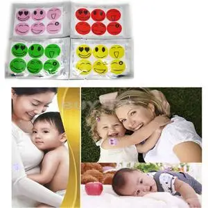 

Hot 90PCS/Lot Smiling Face Cartoon Mosquito Repellent Sticker Anti Pest Repeller Patch Mosquito Killer Reject Baby Protector