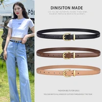dinisiton women%e2%80%99s belt genuine leather ladies thin belts for women luxury brand high quality female jeans strap fashion