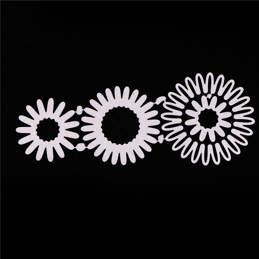 2018 модные поздравительные открытки Цветочные Декор Кружева полые рамки металла