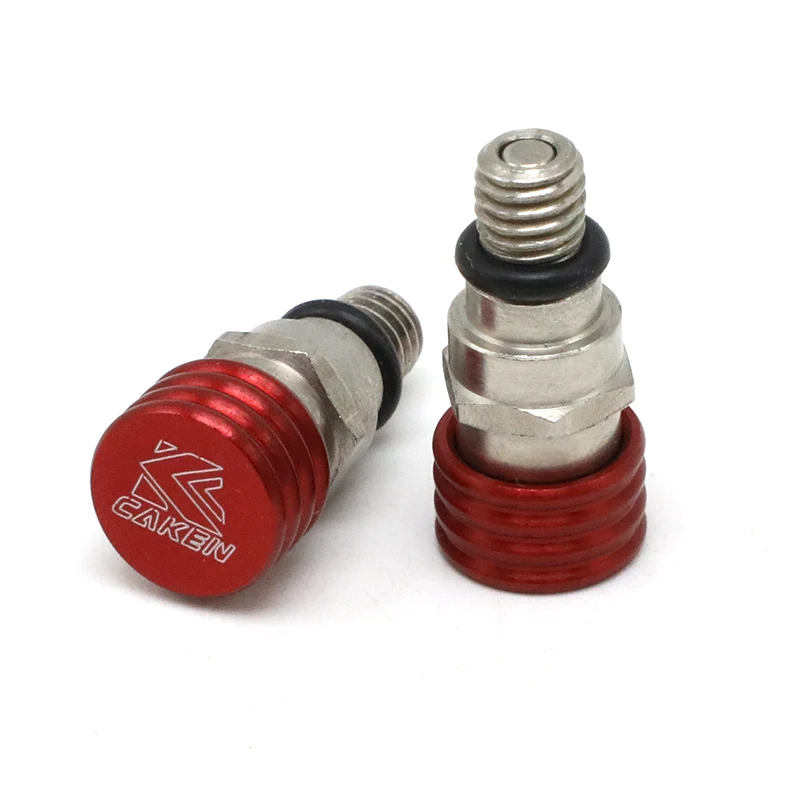 

CNC M5 0.8MM Kayaba Showa Inverted Fork top Bleeder AIR Relief Valve for honda cr 125 cr250 crf450r crf450x crf 250r