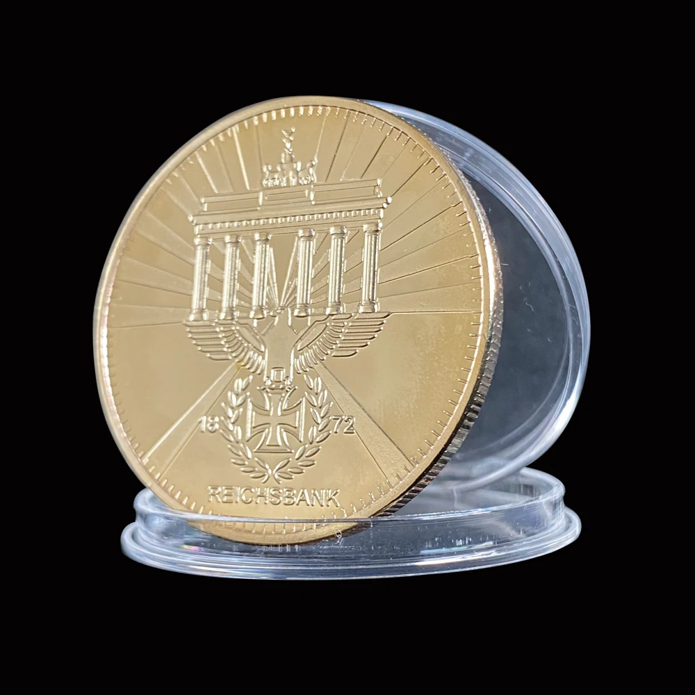 1872 Немецкий крест с орлом Рейхсбанка золото Direktorium металлические монеты