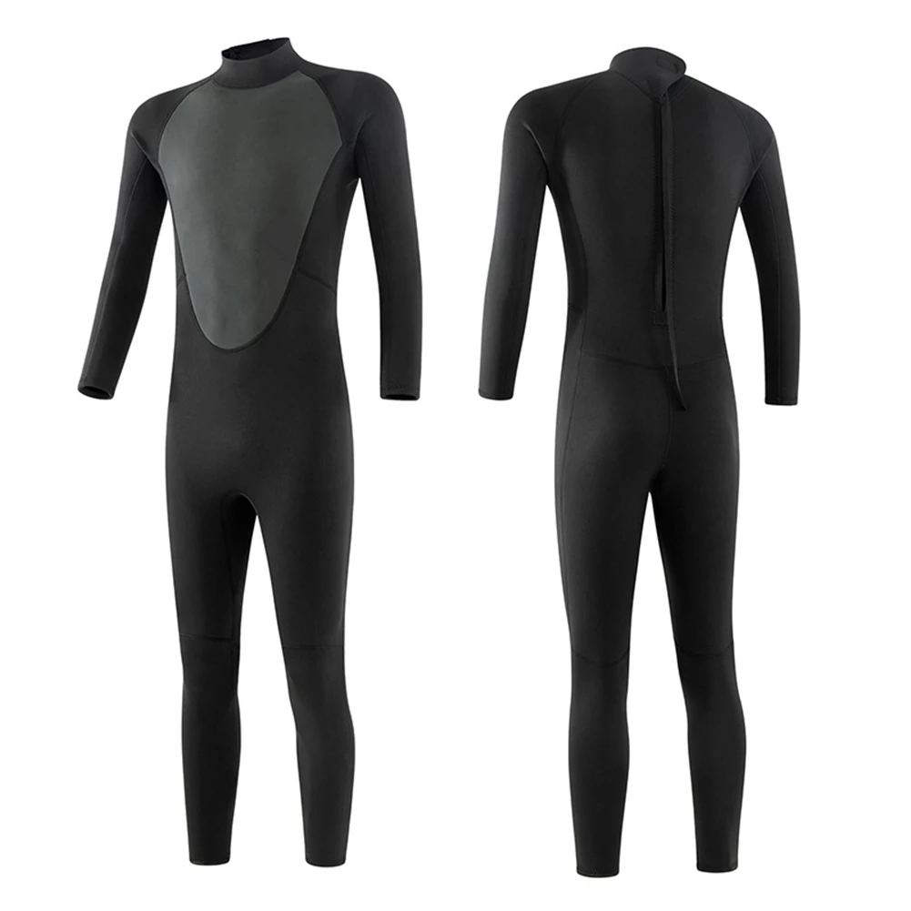 

3mm Men Full Bodysuit Wetsuit 3mm Diving Suit Stretchy Warm Swimming Surfing Snorkeling XR-Hot L-XXL