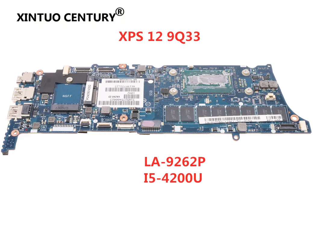 LA 9262P I5 4200U материнская плата для ноутбука DELL XPS 12 L221X 9Q33 Материнская VAZA0 CN 0KR011 KR011