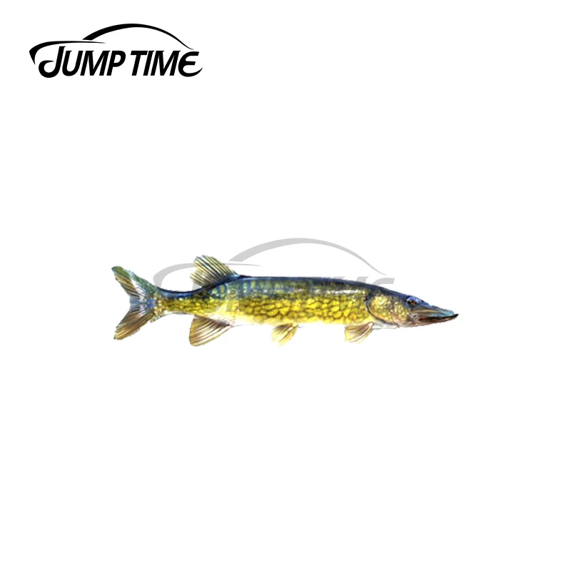 

JumpTime 13x2,8 см для цепочки Pickerel, автомобильная наклейка, водонепроницаемое искусственное материал, интересное устойчивое к царапинам украшен...