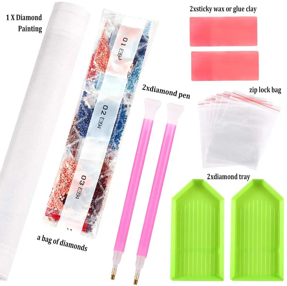 

DIY 5D Color Tree Diamond Painting Set Kits Full Drill Arts Craft Canvas Cross Stitch Embroidery Mosaic Kit for Home Wall Deco