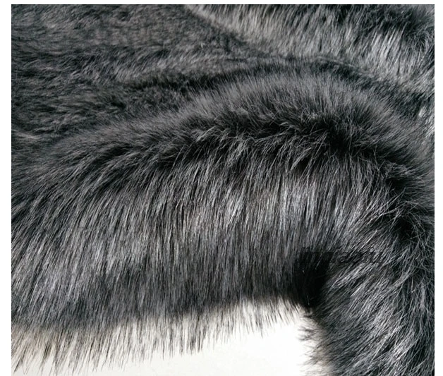 Высококачественная плюшевая ткань для одежды Высококачественный искусственный